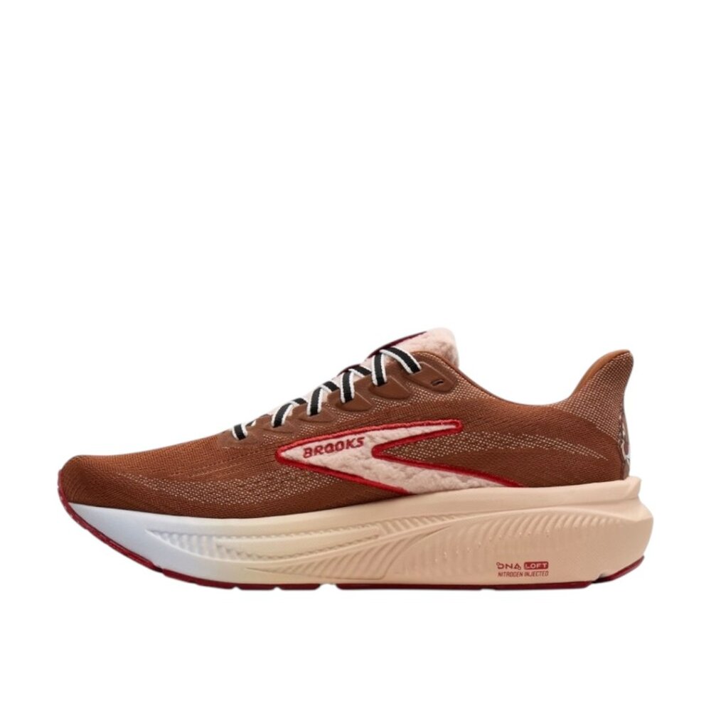 Brooks Ghost 17 x Run Disney 2026 Chip n' Dale Mens Running Shoes Brown/Tan NEW - Picture 7 of 9